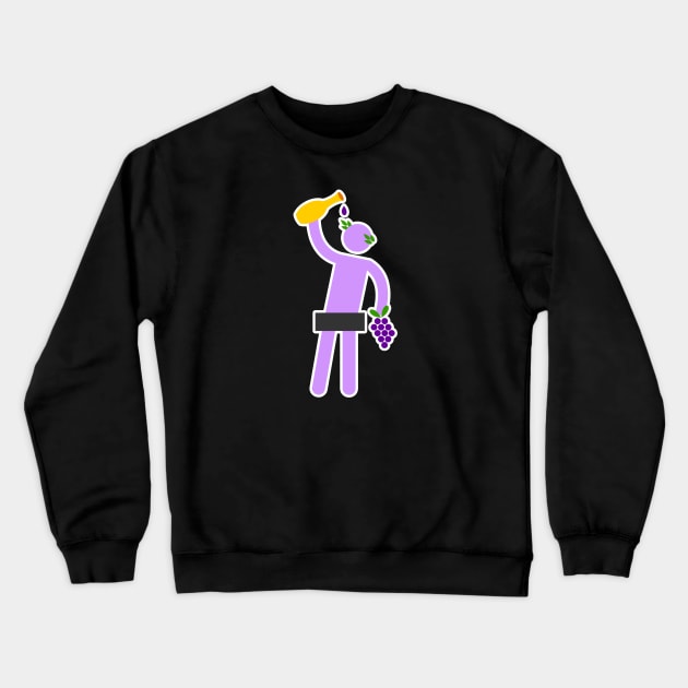 Simple Gods - Dionysus Crewneck Sweatshirt by DoctorDestructoDome